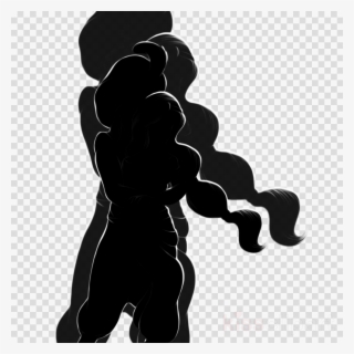Jasmine Disney Silhouette Black And White Clipart Princess - Transparent Background Message Icon
