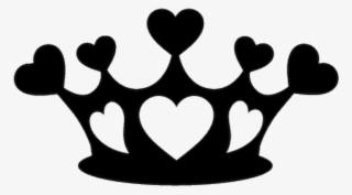 Crown Silhouette With Heart