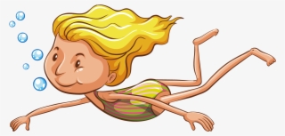 Graphic Free Download Clip Art Transprent Png Free - ว่า ย น้ำ การ์ตูน Png