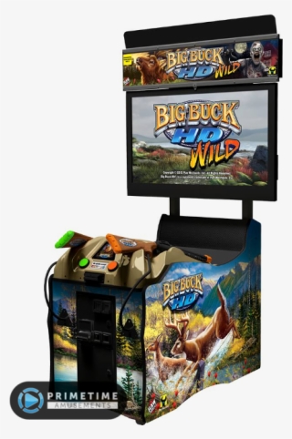Big Buck Hd Wild Panorama Arcade Game - Hunting Arcade Game