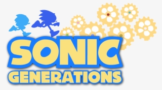 Here Is Sonic Generations Logo Accompanied By Illustration - Sonic Angry Birds Crossover