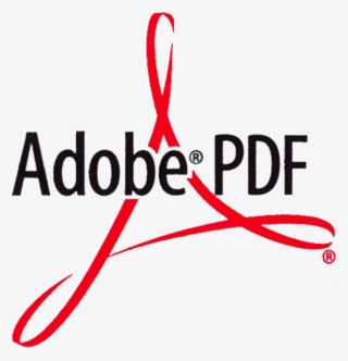 The Files Shown Below Are In Adobe Pdf Format You Must - Adobe Pdf Logo Png