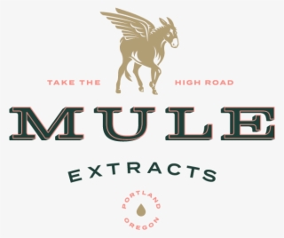 Mule Extracts Logo Design - Dog Catches Something
