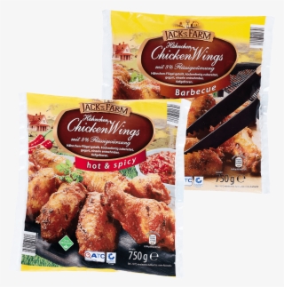 Jacks Farm Hähnchen Chicken Wings Von Aldi Nord Png - Real Chicken Wings Hot And Spicy