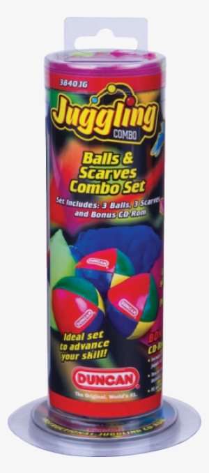 Duncan Juggling Balls & Scarves Combo Pack - Board