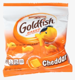 Goldfish Baked Cheddar Snack Crackers 1oz - Goldfish Baked Snack Crackers, Cheddar - 1 Oz