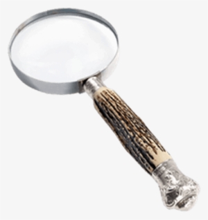 Silver Horn Magnifying Glass - Medieval Magnifying Glass
