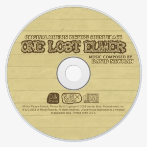 One Lost Elmer Soundtrack Disc - Label