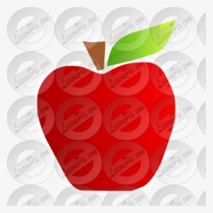 Pair Of Apples Outline Png - Apple