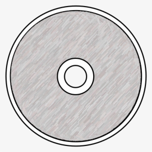 Compact Disc Clipart Gray - Clip Art