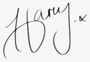 Harry Styles Signature - Harry Styles Transparent Symbol