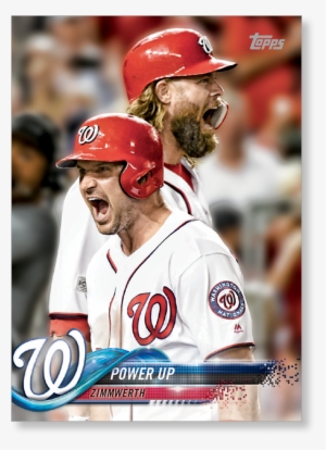 2018 Topps Baseball Series 2 Washington Nationals Base