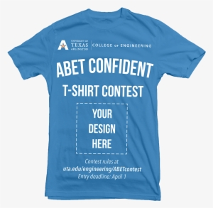 Abet T Shirt Contest Ad Featuring A T Shirt - T-shirt