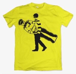 Cardboard Cop T Shirt Design - T-shirt