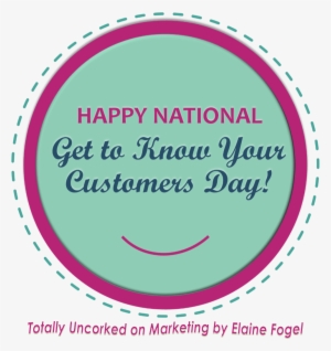 National Get To Know Your Customers Day