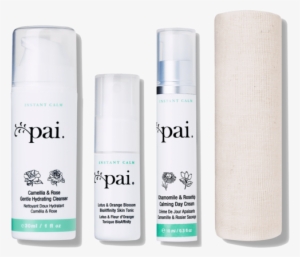Pai Anywhere Essentials Travel Kit Instant Calm Collection - Pai Skincare Anywhere Essentials Instant Calm Travel