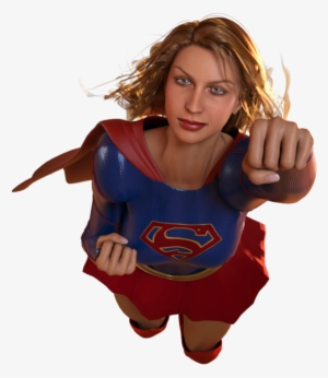 Supergirl Png - Super Girl Png Transparent
