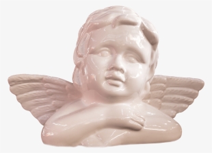 Porcelain Angel - Vintage Porcelain Angel Figurine