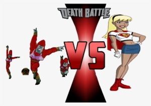Para Para Brothers Vs Supergirl - Kos Mos Smash Bros Ultimate