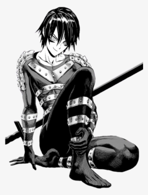 Black Hair And Clothes Anime Guy Transparent Png Image - One Punch Man Vol 15