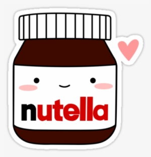 Cute Jar Sticker By Cafebunny My Style - Cute Nutella Png