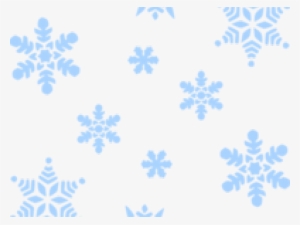 Snow Falling Clipart - Simple Red Christmas Decoration