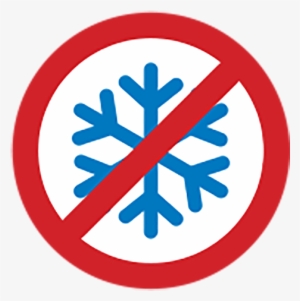Snowflake Symbol As Seen At Community Transit Stops - Iso 7010