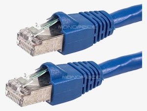 Monoprice Carries A Variety Of Cat6a Cables With Full - Cat6a 24awg Stp Ethernet Network Patch Cable, 14ft