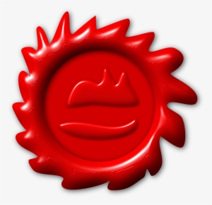 This Free Icons Png Design Of Red Wax Seal