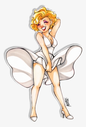 Marilyn Monroe By Sincria On Deviantart - Marilyn Monroe Drawing Cartoon