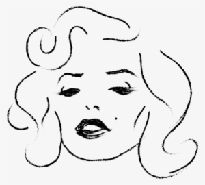 Marilyn Monroe Woman Face Actress Portrait - Marilyn Monroe Clip Art