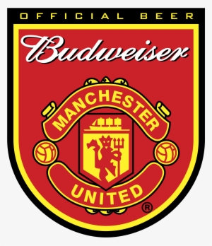 Budweiser Manchester United Logo Png Transparent - Manchester United