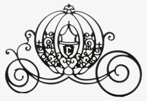 Cinderella Carriage Silhouette Png Clip Royalty Free - Cinderella Carriage Silhouette