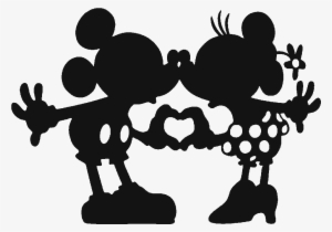 Php5 Disney Diy, Disney Crafts, Disney Trips - Mickey And Minnie Silhouette Png