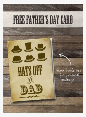 Free Fathers Day Printable Card - Fathers Day Cards