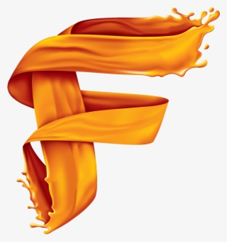F Logo Orange Png - F Logo Design