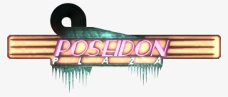 Bioshock Poseidon Plaza Logo Bioshock, Logo Design - Graphic Design