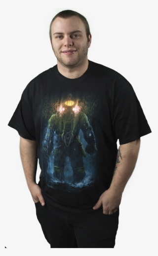 Player Black Male T-shirt - Bioshock 2 Shirt