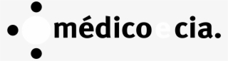 Medico E Cia Logo Black And White - Portable Network Graphics