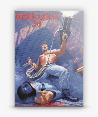 Wolfenstein 3d - 90s Game Cover Art