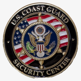 United States Coast Guard Back - Emblem
