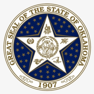 Click Here To Go To Ok Tage Renewal Home Page - Oklahoma State Seal Vector Free
