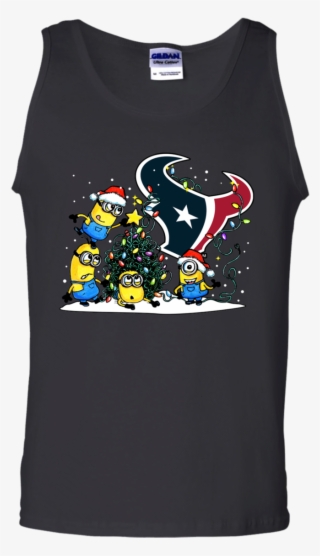 Houston Texans Shirts Minions Merry Christmas Texans - Help More Bees Plant More Trees