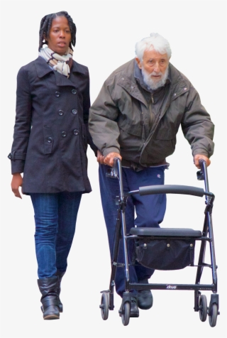 “nobody Takes A Walk Without There Being A Technique - Senior Citizen