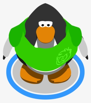 Green Skater Shirt Ig - Club Penguin Sprite