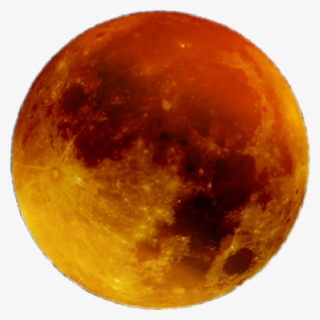 Moon Lunangalaxy Galaxia Naranjo Orange Star - Full Moon