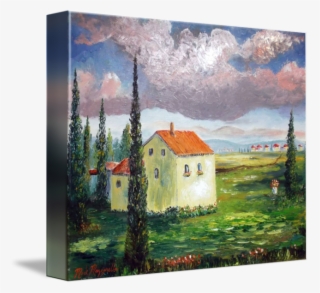 Png Royalty Free Old Tuscany By Mazz Original Paintings - Tuscany