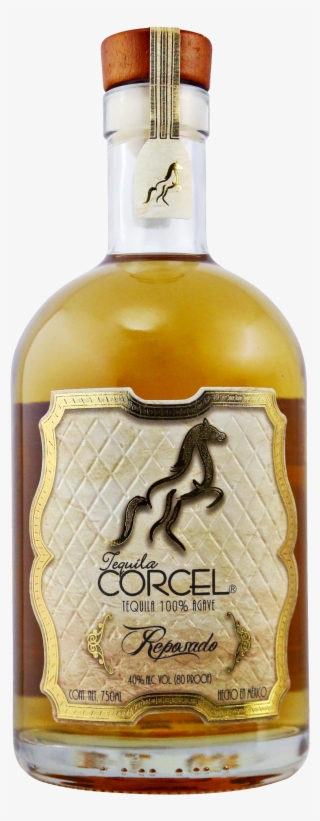 Tequila Reposado - Tequila Corcel Png