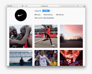 Nike's Account Has Over 72 Million Followers This Is - Retailers On Instagram
