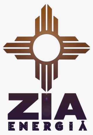 Zia Energia Logo - Native Sun Symbol